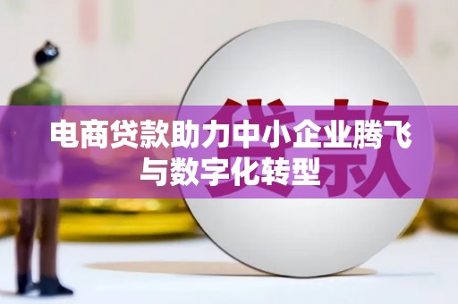 青原电商贷款助力中小企业腾飞与数字化转型