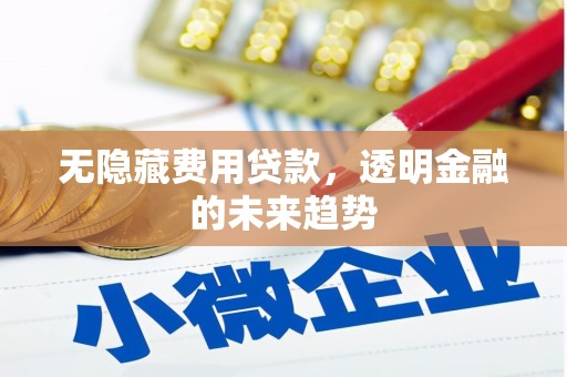 青原无隐藏费用贷款，透明金融的未来趋势